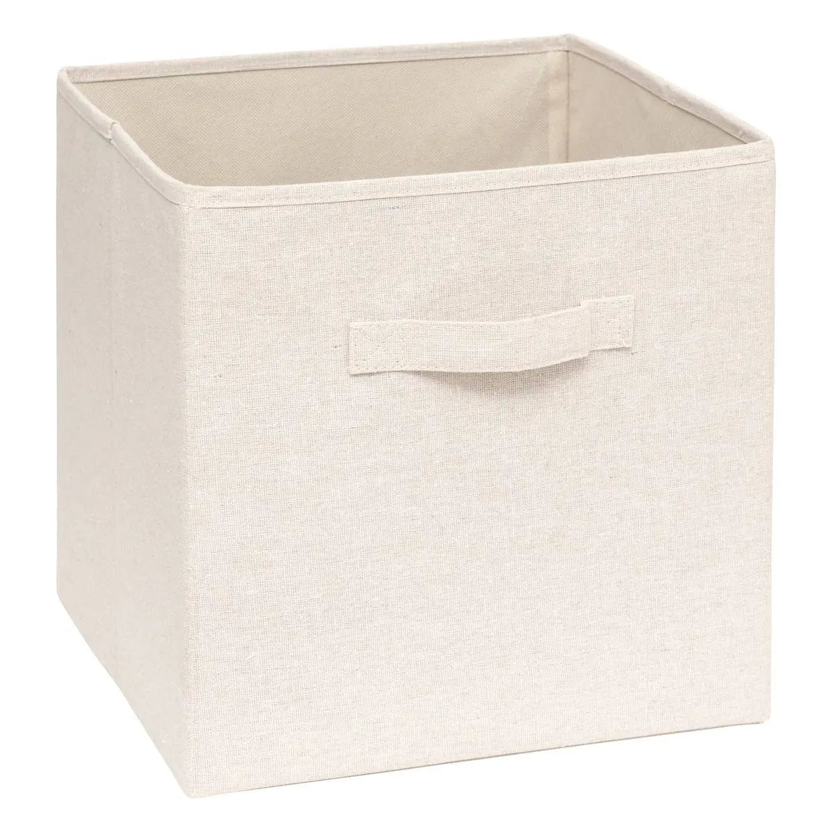 Кутия за съхранение 5five Mix & Modul Tidy Box, Полиестер, Бежова, 31x31 cm