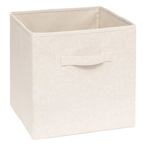 Кутия за съхранение 5five Mix & Modul Tidy Box, Полиестер, Бежова, 31x31 cm