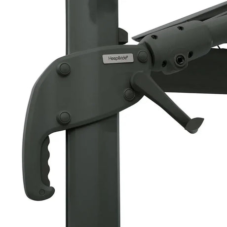 Градински чадър със странична стойка Hesperide Melhia Multi-canopy, Накланящ се, Olefin, Лаврово зелено, 4x3 m