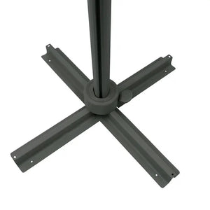 Градински чадър със странична стойка Hesperide Melhia Multi-canopy, Накланящ се, Olefin, Лаврово зелено, 4x3 m