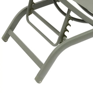 Сгъваем шезлонг Hesperide Bonao, Алуминий, Лаврово зелено