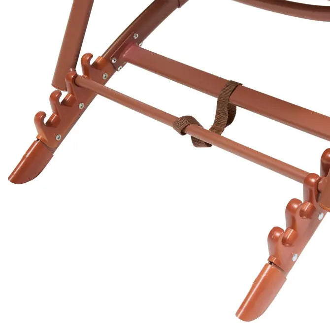 Сгъваем шезлонг Hesperide Samba, Алуминий, Махагон