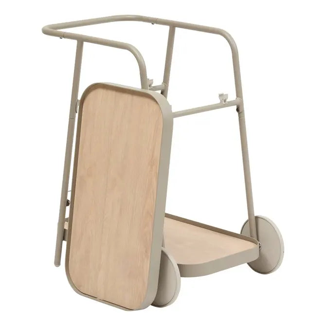 Количка с колелца Hesperide Easiness, Алуминий, 76x50x81 cm