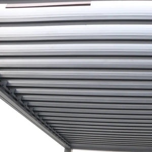 Пергола Hesperide Evonis, Алуминий и стомана, Графит, 6x3 m