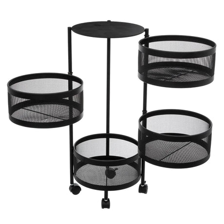 Кухненска количка 5five Mayaj, Кръгла, Въртяща