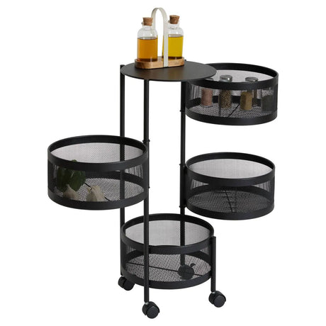 Кухненска количка 5five Mayaj, Кръгла, Въртяща