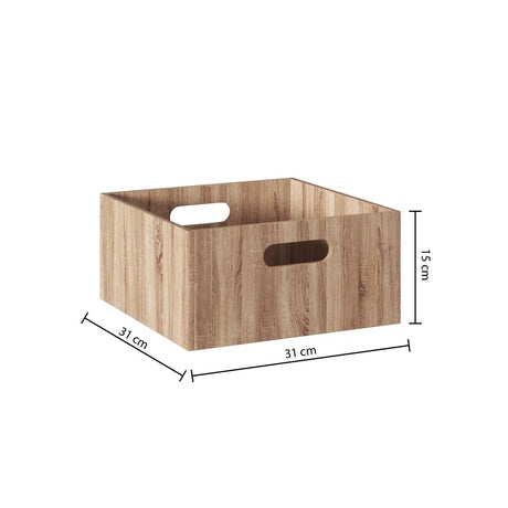 Кутия за съхранение 5five Mix & Modul, Дърво, 31x15 cm
