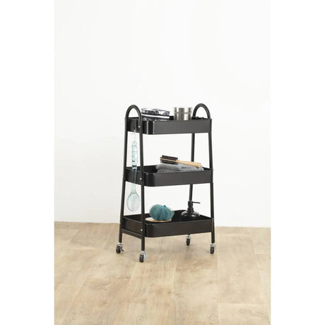 Кухненска количка 5five, Метал, 3 нива, Малка