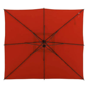 Градински чадър със странична стойка Hesperide Manoa, Кехлибар, 2.5x2.5 m