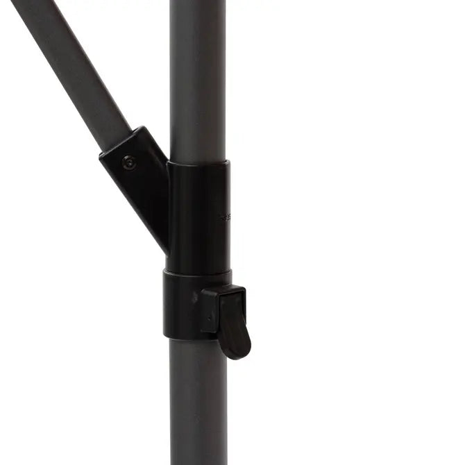 Градински чадър със странична стойка Hesperide Manoa, Кехлибар, 2.5x2.5 m