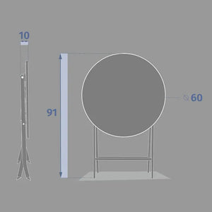 Градинска кръгла маса Hesperide Greensboro, Бежов