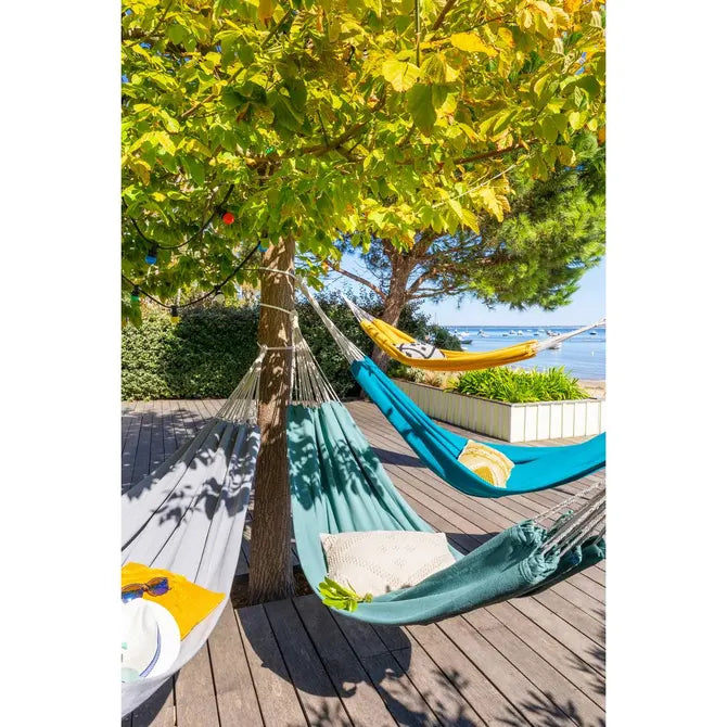 Двоен хамак Hesperide Yaqui, Цвят Перла, 150x307 cm