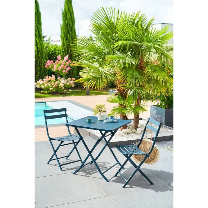 Градинска квадратна маса Hesperide Greensboro, Тъмносин