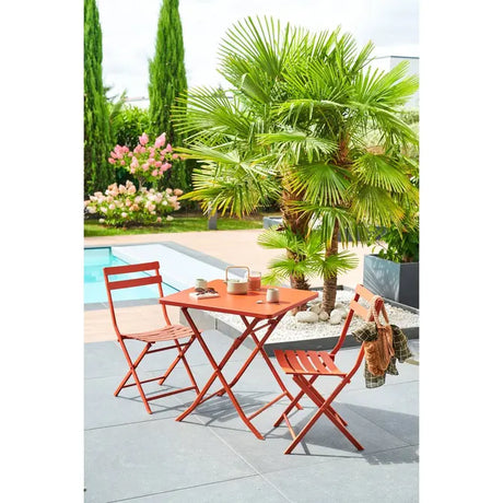 Градинска квадратна маса Hesperide Greensboro,70x70x71 cm