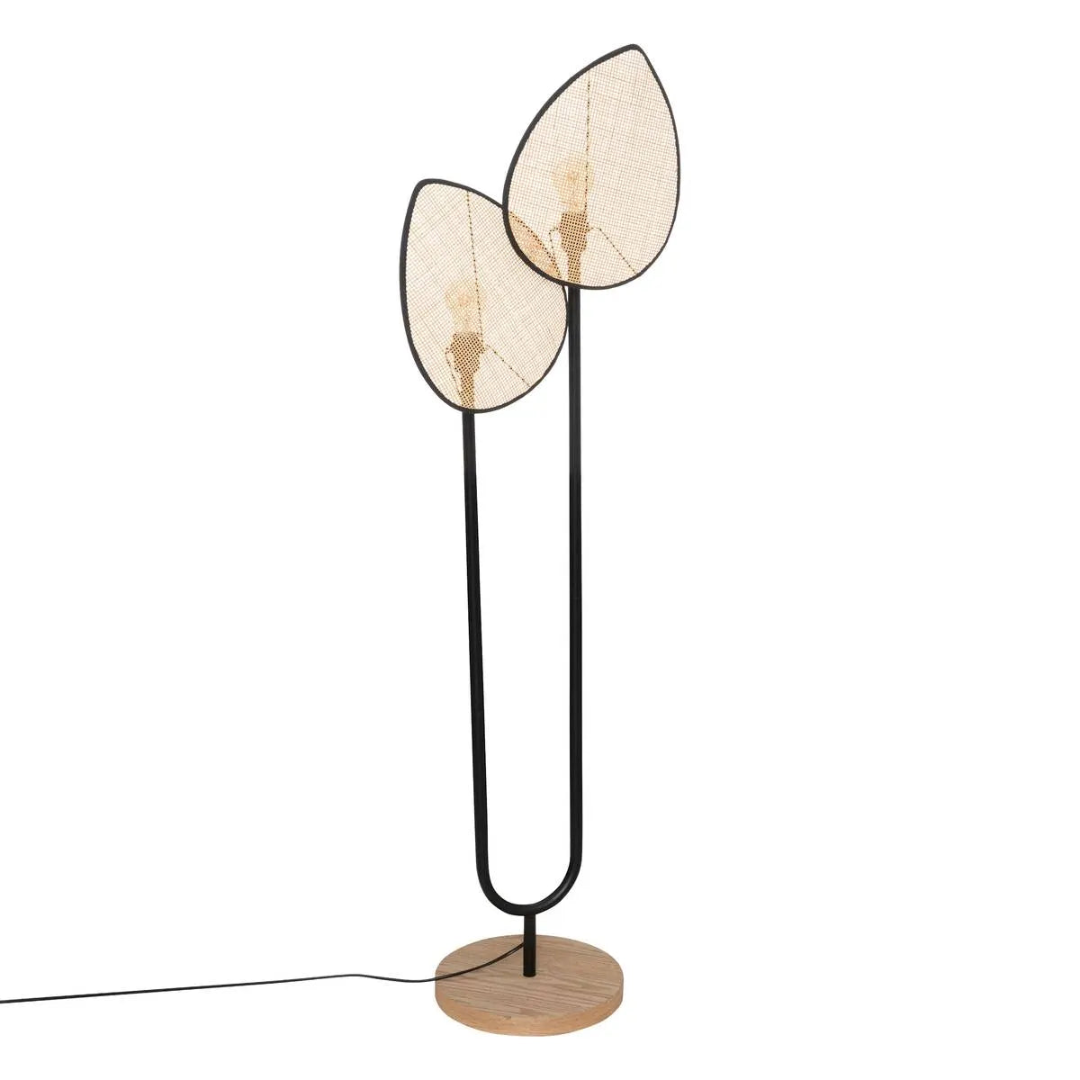 Лампион atmosphera Olme Design, Метал и Дърво, Естествен, 143 cm