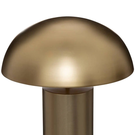 Лампион atmosphera Mushroom Cylinder, Метал, Златен, 97 cm