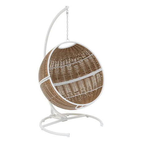 Висящо кресло Hesperide Orbiana, Таупе/Бяло