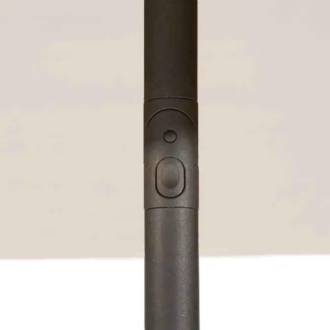 Прав накланящ се чадър Hesperide Soya, Пшеница, 2.5x2.5 m