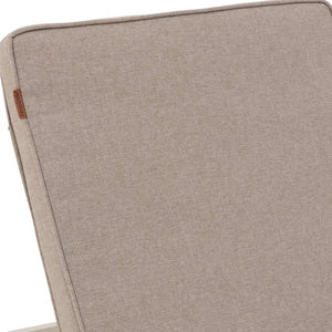 Единичен алуминиев шезлонг Hesperide Evasion, Цвят Глина