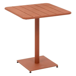 Градинска квадратна маса Hesperide Phuket, Оранжев