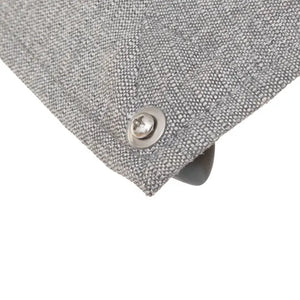 Градински чадър със странична стойка Hesperide Tikeo, Накланящ се, Цвят Платина, 4.2x3 m