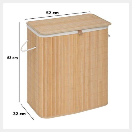 Кош за пране 5five, Бамбук, 100 l