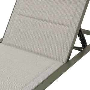 Сгъваем шезлонг Hesperide Allure Athea, Алуминий, Лаврово зелено