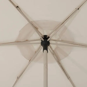 Прав накланящ се чадър Hesperide Soya, Пшеница/Глина, 2.5x2.5 m