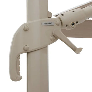 Градински чадър със странична стойка Hesperide Melhia Multi-canvas, Накланящ се, Olefin, Лен, 4x3 m