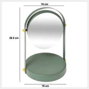 Огледало за баня 5five Ficus, Кръгло, Pivot Duo