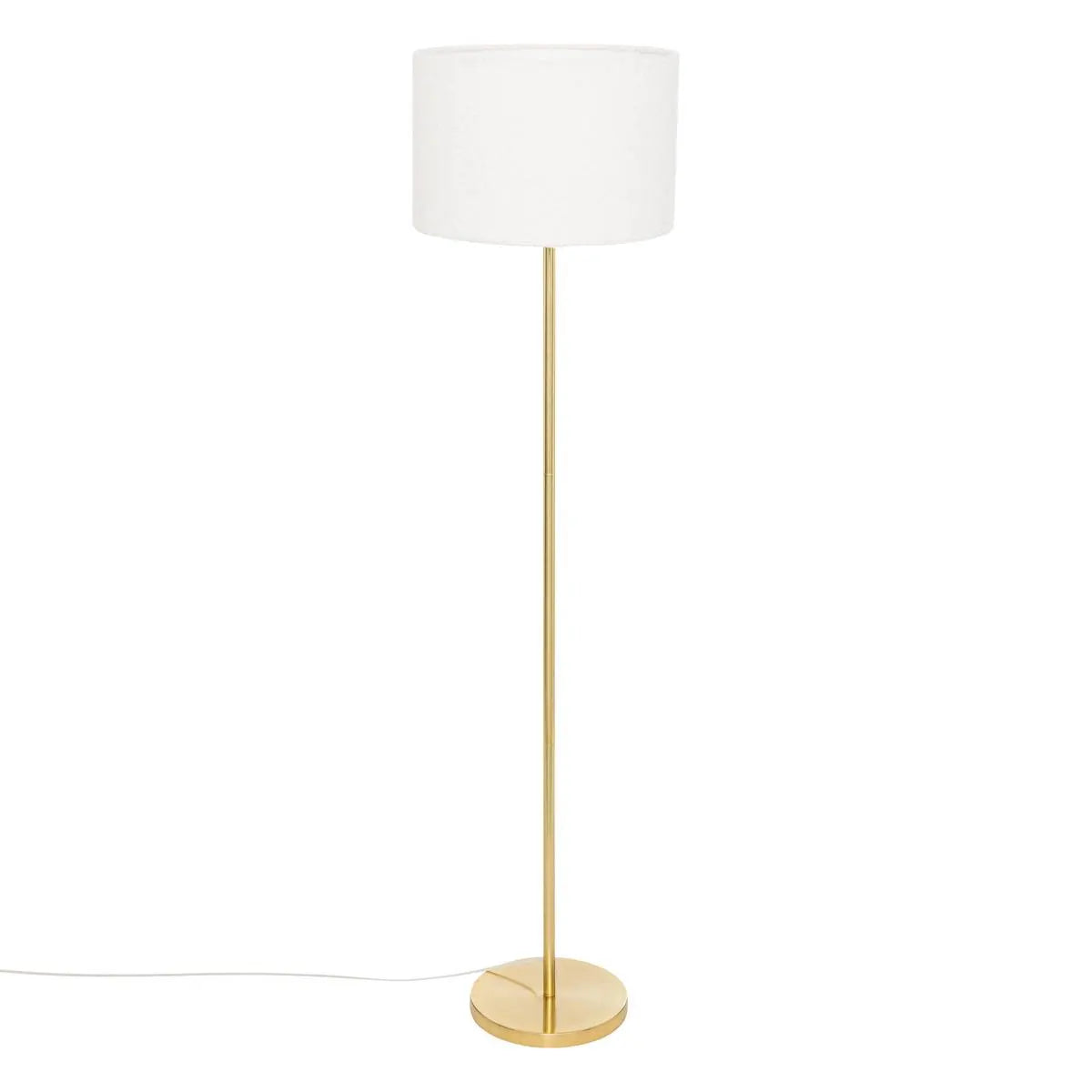 Лампион atmosphera Tina, Текстил, Бял, 150 cm