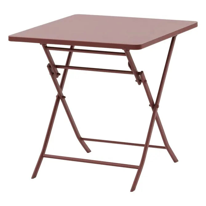 Градинска квадратна маса Hesperide Greensboro, Тъмночервен