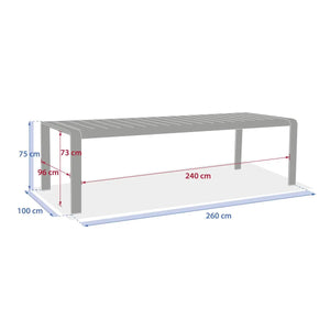 Градинска маса Hesperide Domilly