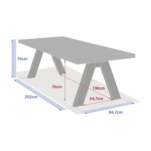Градинска маса Hesperide Venizia