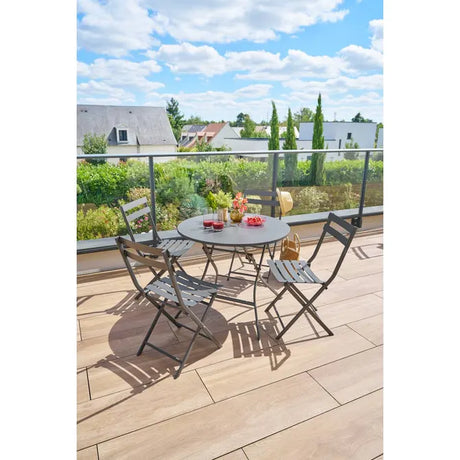 Градинска кръгла маса Hesperide Greensboro, Графит