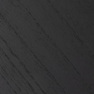 Етажерка 5five, Метал и черно дърво, 2 нива, На колела