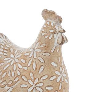 Декоративна фигура atmosphera Linda, Смола, Бежов, 20 cm