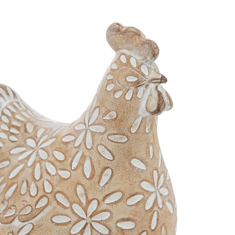 Декоративна фигура atmosphera Linda, Смола, Бежов, 20 cm