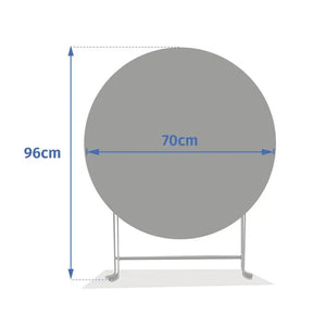 Градинска кръгла маса Hesperide Greensboro, Бял