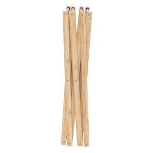 Сушилник за дрехи 5five Black Bamboo Accordion, Бамбук Бежов, 7 m