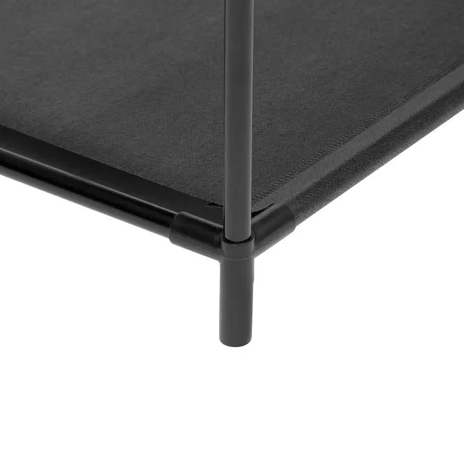 Рафт 5five Mix'n Modul, 3 отделения и 3 кутии за съхранение, 34 x 34 x 99 cm, Черен