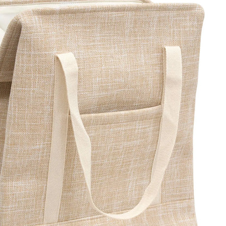 Кош за пране 5five, Плат, 70 l, Бежов