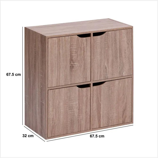 Рафт 5five Mix'n Door, 4 отделения, 67.5 x 32 x 67.5 cm