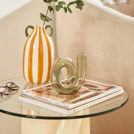 Ваза atmosphera Cheri, Стъкло, 12 cm, Различни цветове