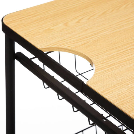 Кухненска количка 5five, Средна, Метал, С подвижен плот