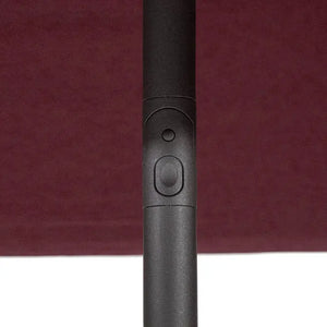Прав накланящ се чадър Hesperide Soya, Бордо, 2.5x2.5 m