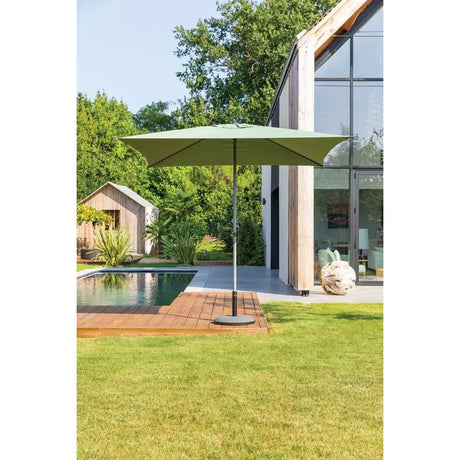 Прав накланящ се чадър Hesperide Soya, Маслина, 2.5x2.5 m