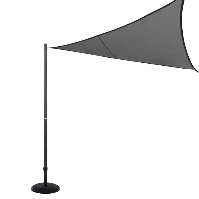 Стойка (пилон) за слънцезащитно платно Hesperide, Графит, 50 mm