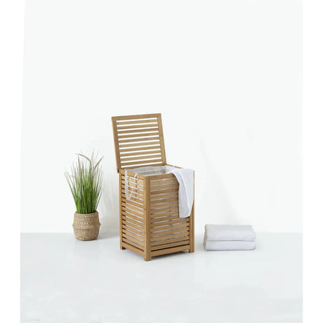 Кош за пране 5five Sicela, Бамбук, 65 L