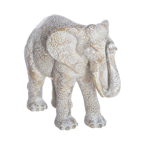 Декоративна фигура atmosphera Enzo, Смола, Бял, 15 cm